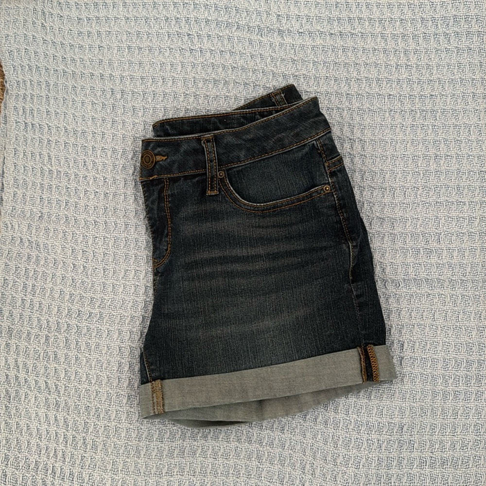 Denim jean shorts